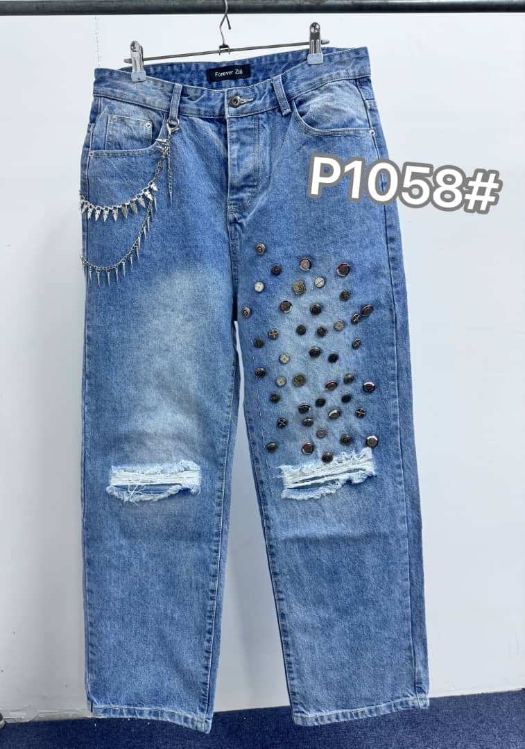 High Waist Denim Jeans